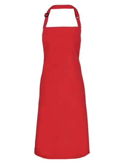 Colours Bib Apron - salsa, UNICA