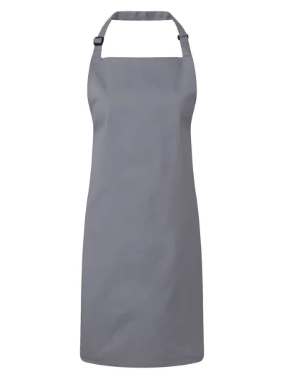 Colours Bib Apron - steel, UNICA