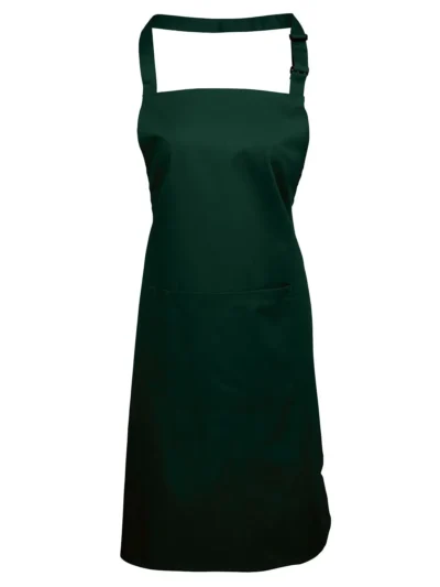 Colours Bib Apron With Pocket - bottle, UNICA