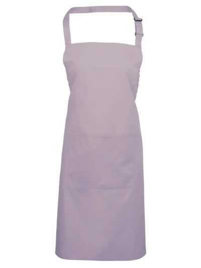 Colours Bib Apron With Pocket - lilac, UNICA