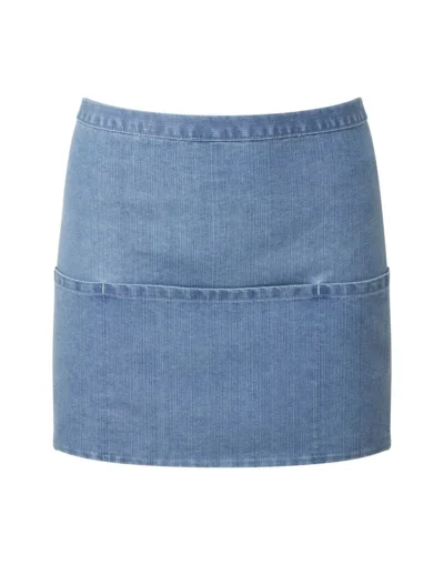 Colours Collection Three Pocket Apron - blue denim, UNICA