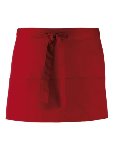 Colours Collection Three Pocket Apron - burgundy, UNICA