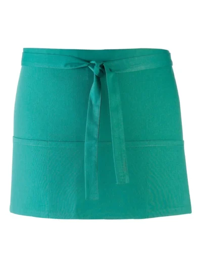 Colours Collection Three Pocket Apron - emerald, UNICA