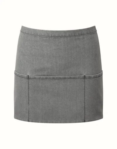 Colours Collection Three Pocket Apron - grey denim, UNICA
