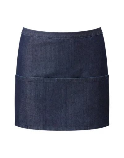 Colours Collection Three Pocket Apron - indigo denim, UNICA