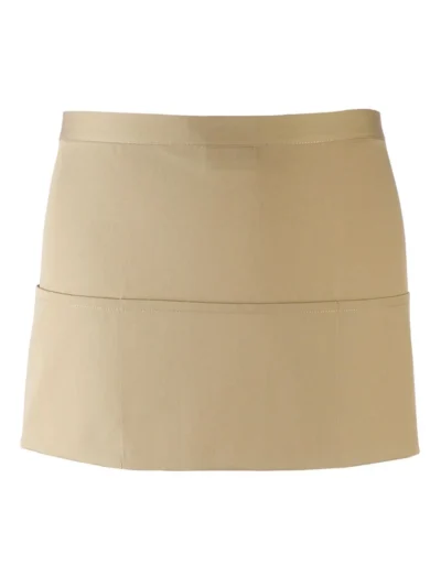 Colours Collection Three Pocket Apron - khaki, UNICA