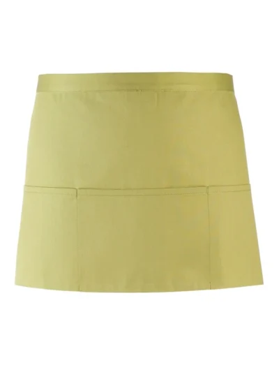 Colours Collection Three Pocket Apron - lime, UNICA