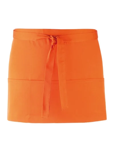 Colours Collection Three Pocket Apron - orange, UNICA