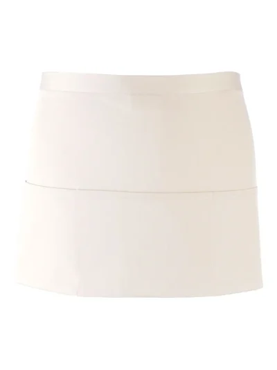 Colours Collection Three Pocket Apron - white, UNICA