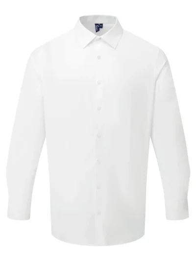 Camicia uomo in popeline 'recyclight' - white, M