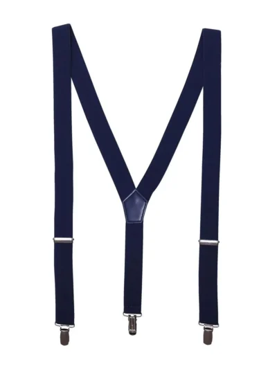 Clip on Trousers Braces - navy, UNICA