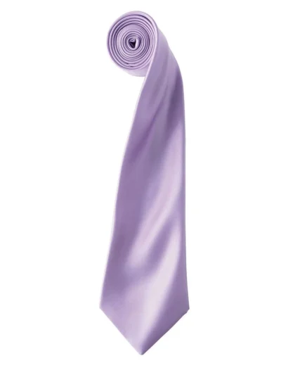 Colours Collection Satin Tie - lilac, UNICA