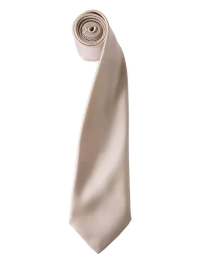 Colours Collection Satin Tie - natural, UNICA