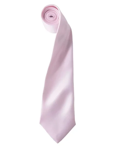 Colours Collection Satin Tie - pink, UNICA