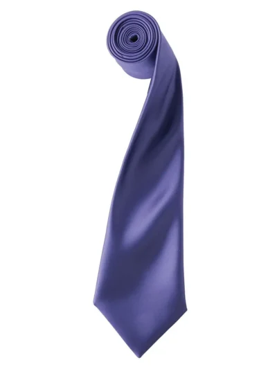 Colours Collection Satin Tie - purple, UNICA