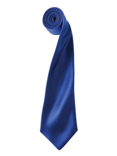 Colours Collection Satin Tie - royal, UNICA