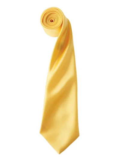 Colours Collection Satin Tie - sunflower, UNICA
