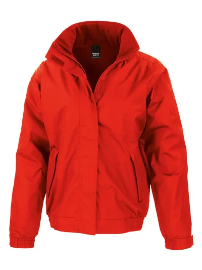 Mens Channel Jacket - red, L