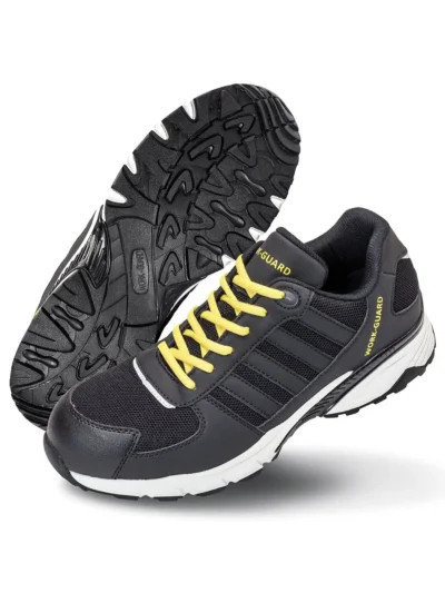 Lightweight Safety Trainer - black/grey, 43