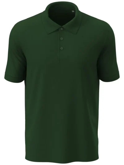 Lux Polo - bottle green, M