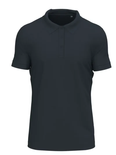 Stretch Polo - blue midnight, M