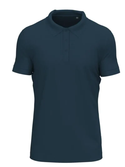 Stretch Polo - marina blue, 3XL