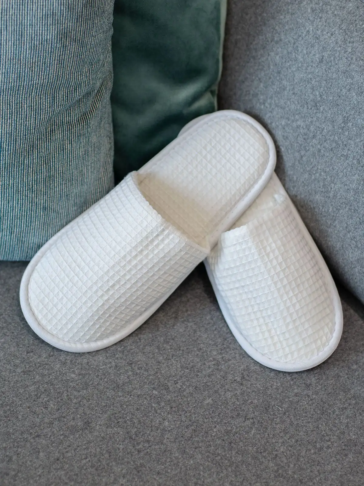 Waffle Mule Slippers