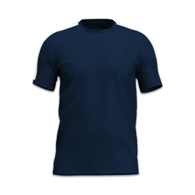 BASIC MAGLIA ARIES - BLU/BIANCO, XXS
