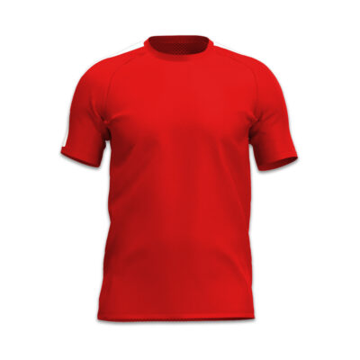 BASIC MAGLIA ARIES - ROSSO/BIANCO, XXS