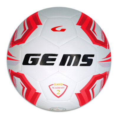 GEMS PALLONE MINI OLIMPICO ACADEMY - ROSSO/BIANCO